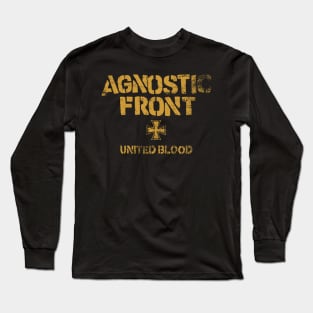 AGNOSTIC FRONT BAND Long Sleeve T-Shirt